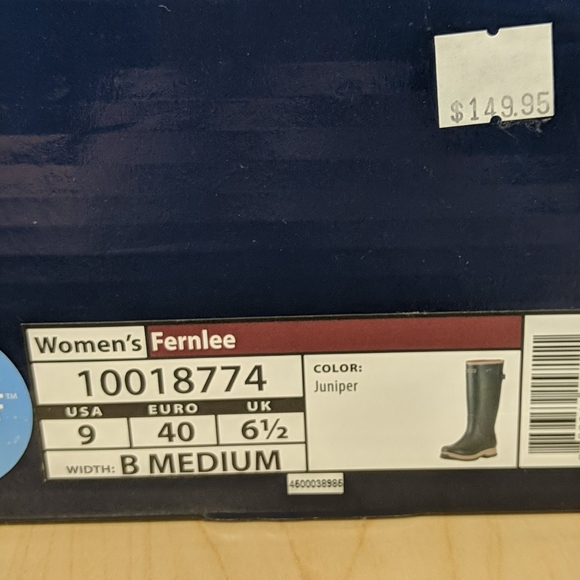 Ariat Fernlee muck boot in juniper (forest green) - Picture 5 of 5